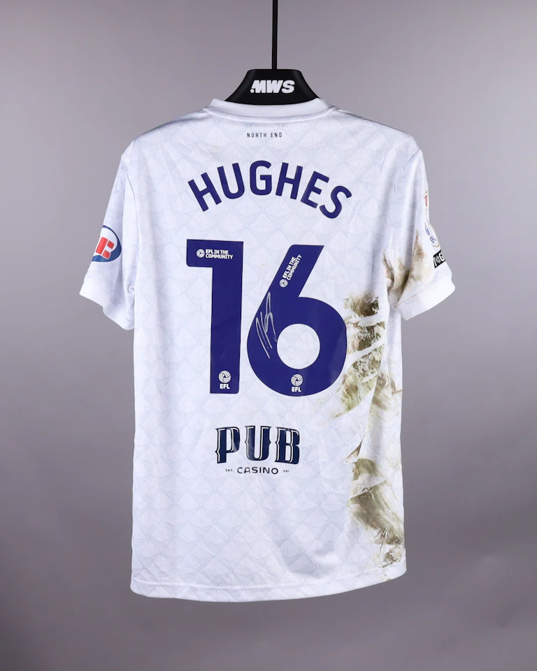 Maillot de Andrew Hughes (Preston North End)