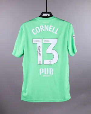 David Cornell Preston North End jersey