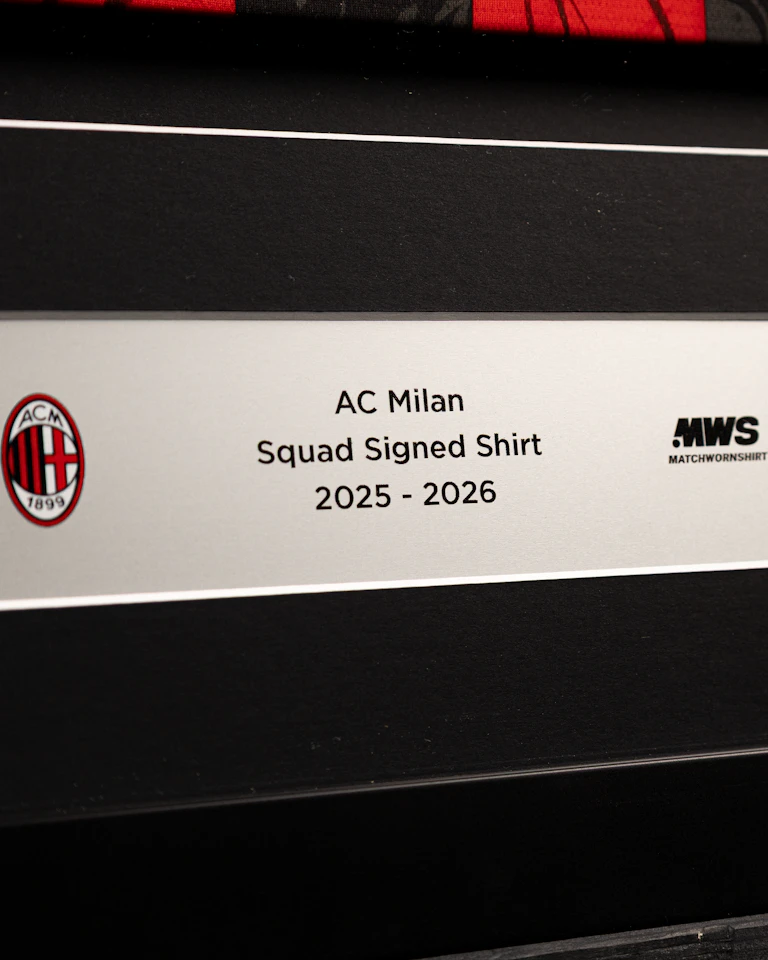 Classic Edition Framed Squad Signed Shirt
