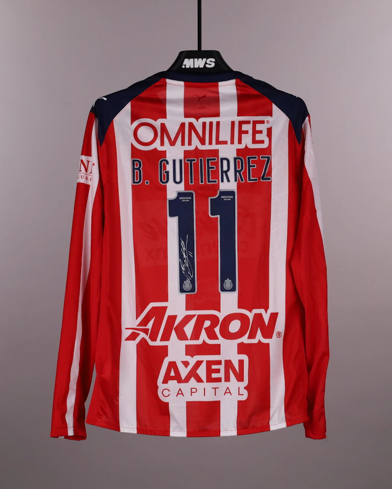 来自Chivas Guadalajara的Brian Gutierrez球衣