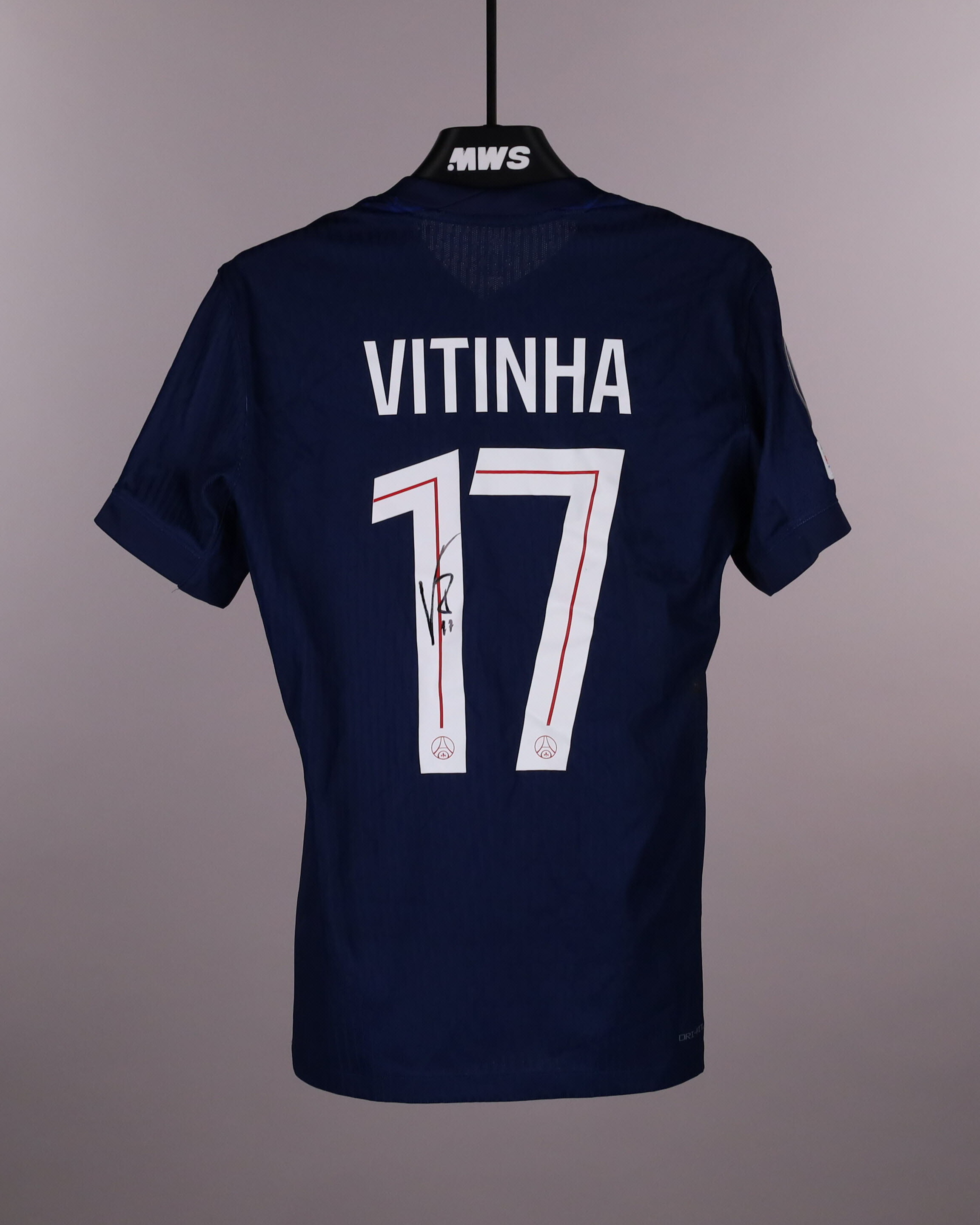 Vitinha | Paris Saint Germain - Liverpool | MatchWornShirt