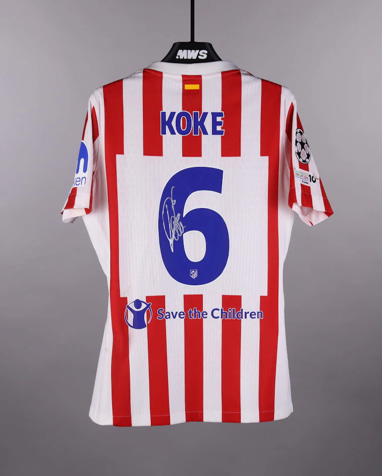 Atlético de Madrid-Trikot von Koke