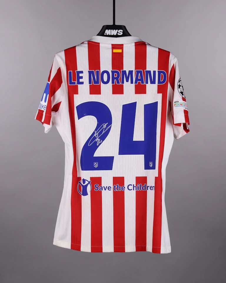 来自Atlético de Madrid的Robin Le Normand球衣