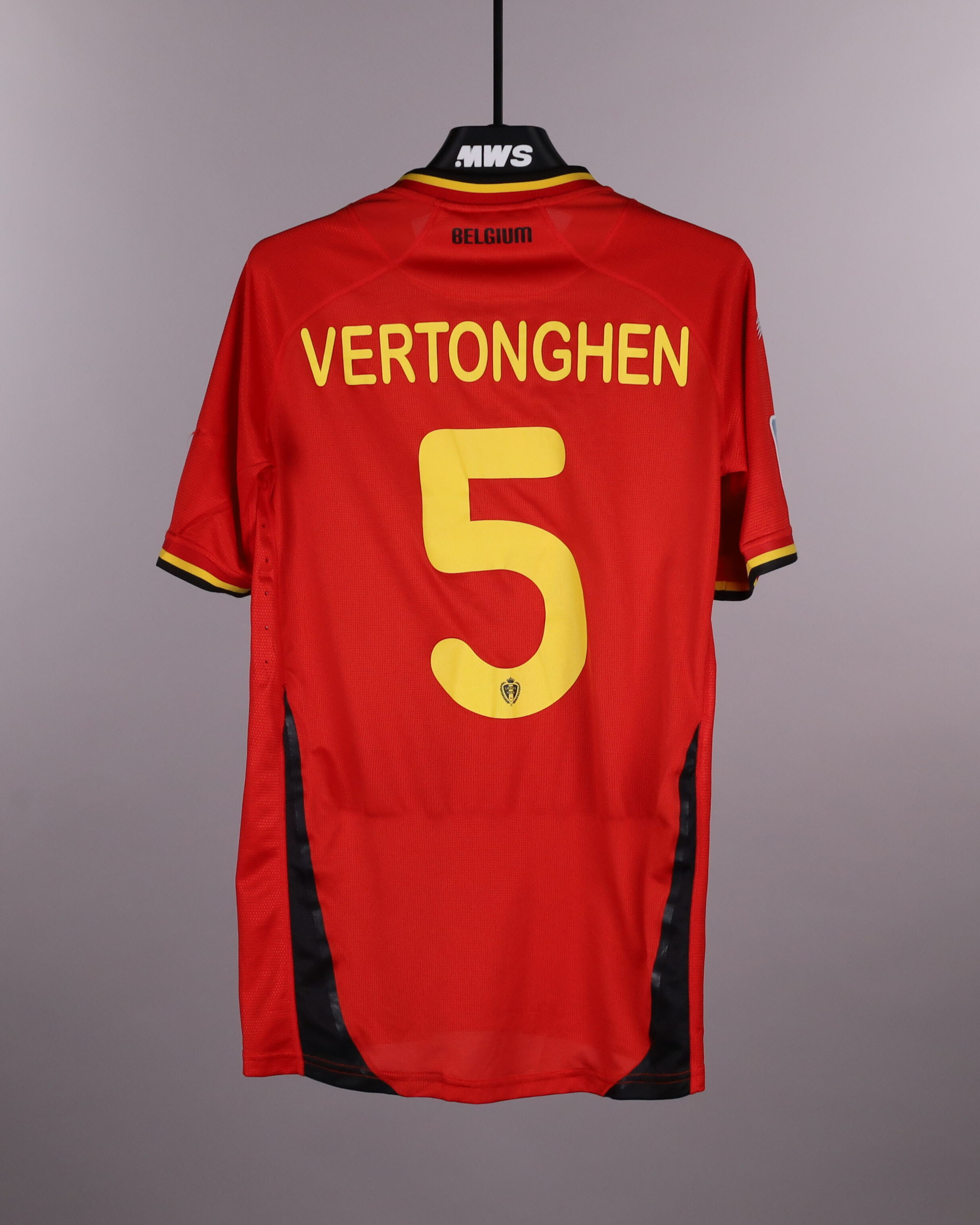 Maillot porté par Jan Vertonghen en match