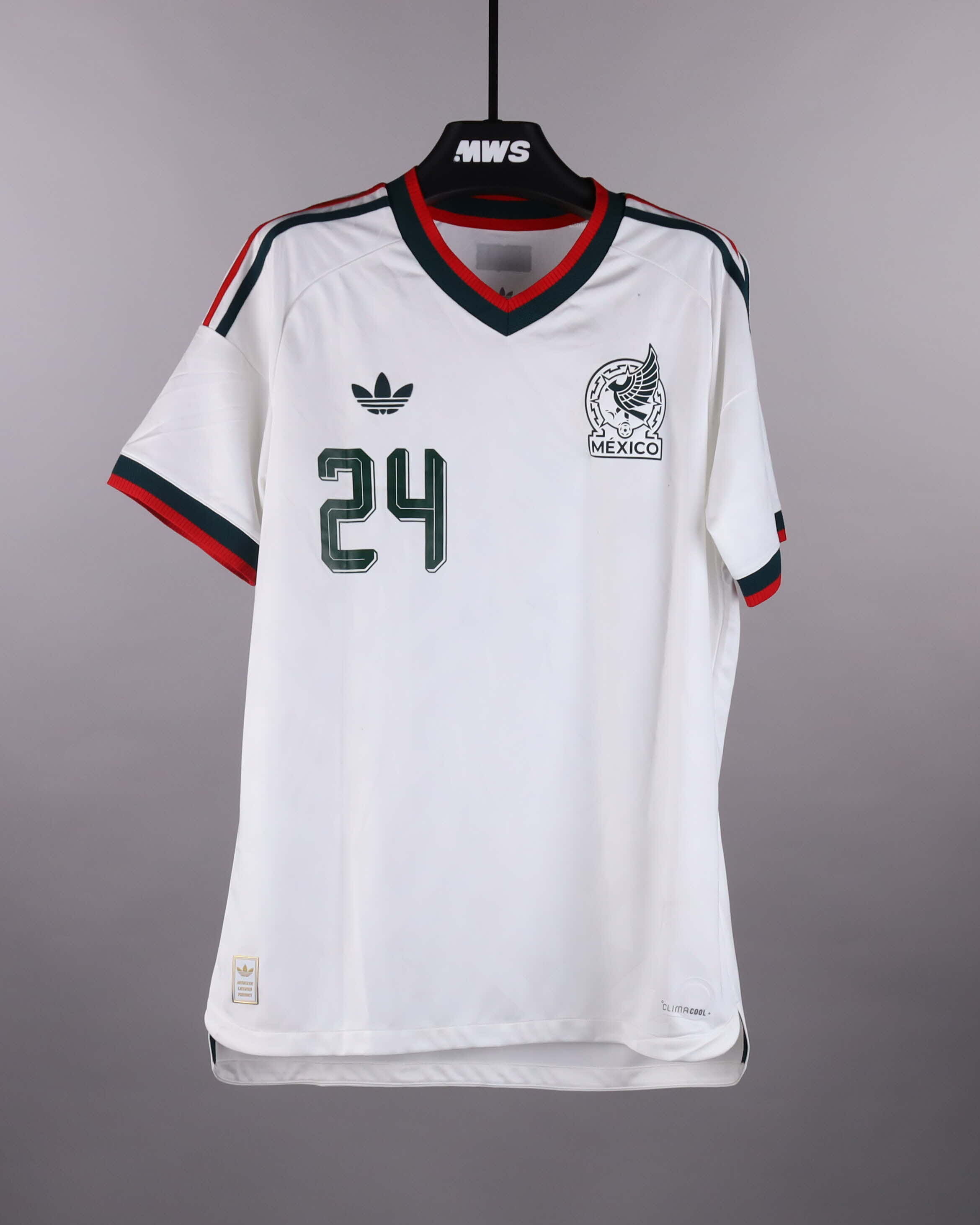 Brian Gutierrez | Mexico - Belgium | MatchWornShirt