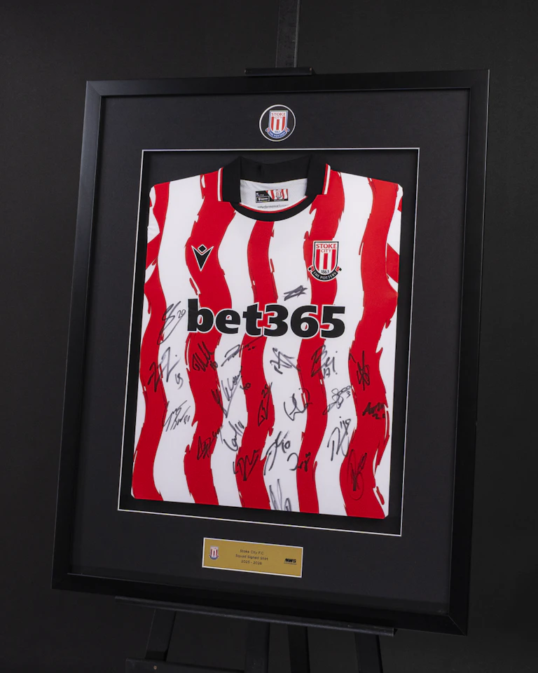 Framed Squad Signed Shirt