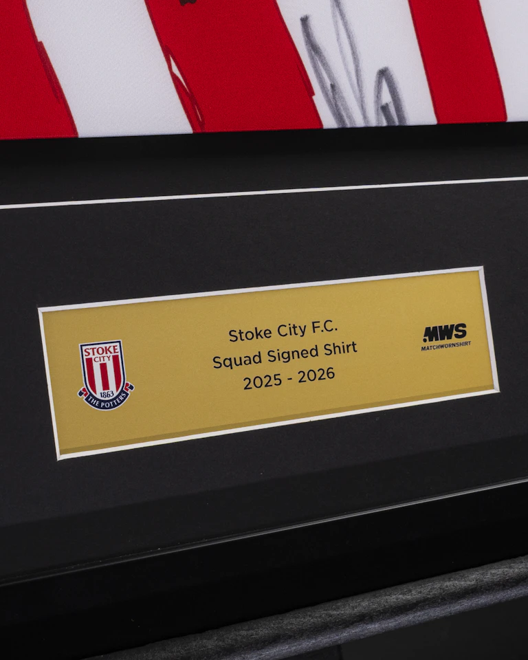 Framed Squad Signed Shirt