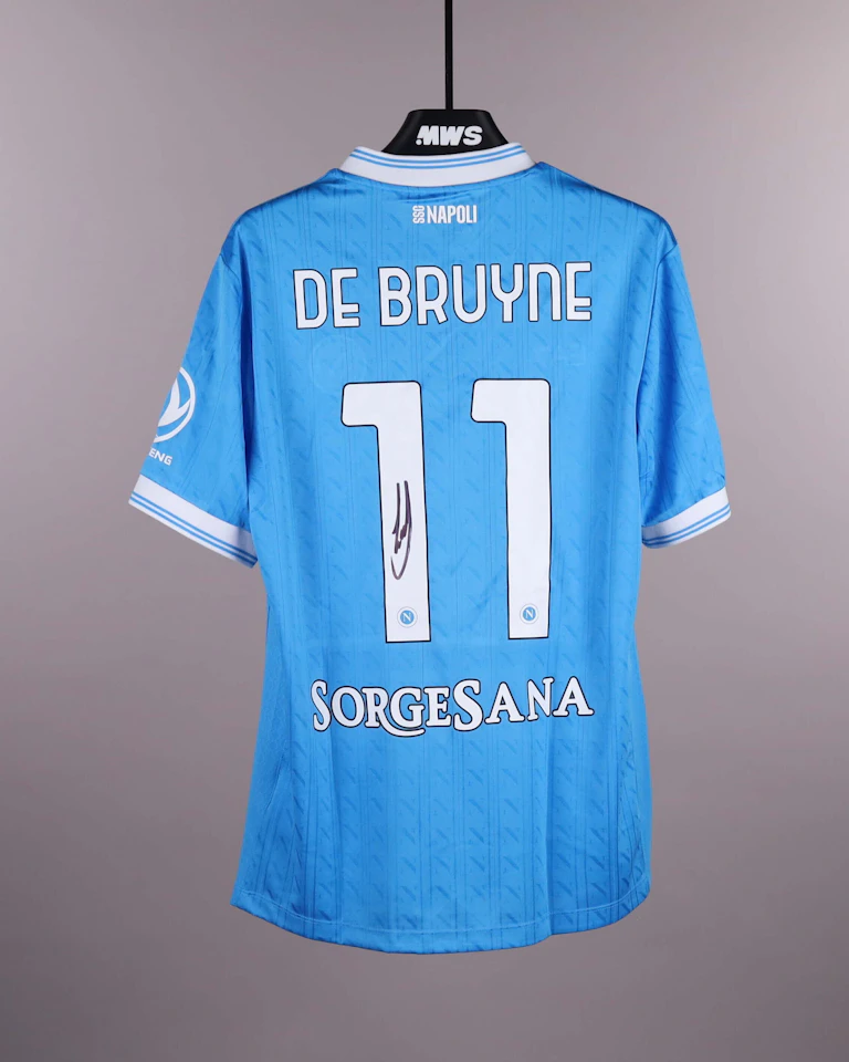 Kevin De Bruyne Signed Shirt