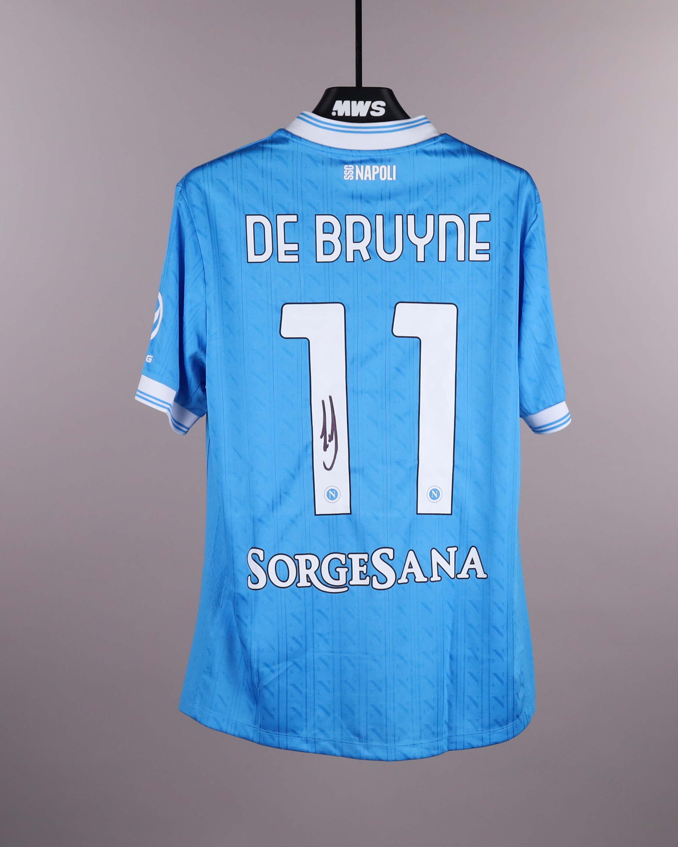 SSC Napoli | Special Auction | MatchWornShirt SSC Napoli | Special Auction | MatchWornShirt