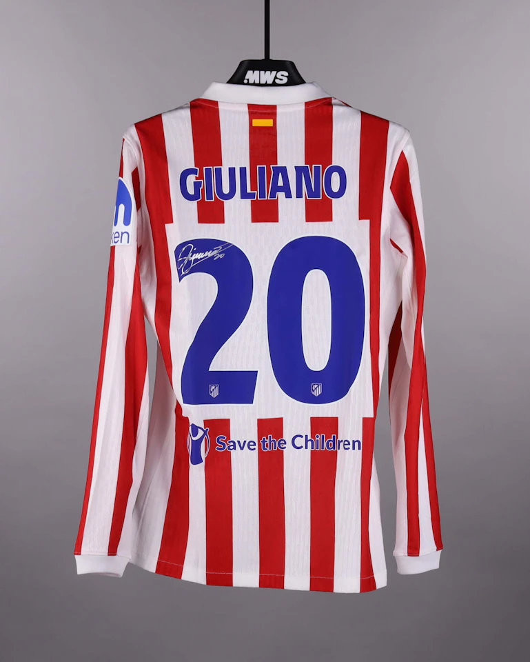 Atlético de Madrid 팀의 Giuliano Simeone 셔츠