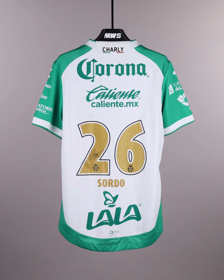来自Santos Laguna的Ramiro Gabriel Sordo球衣
