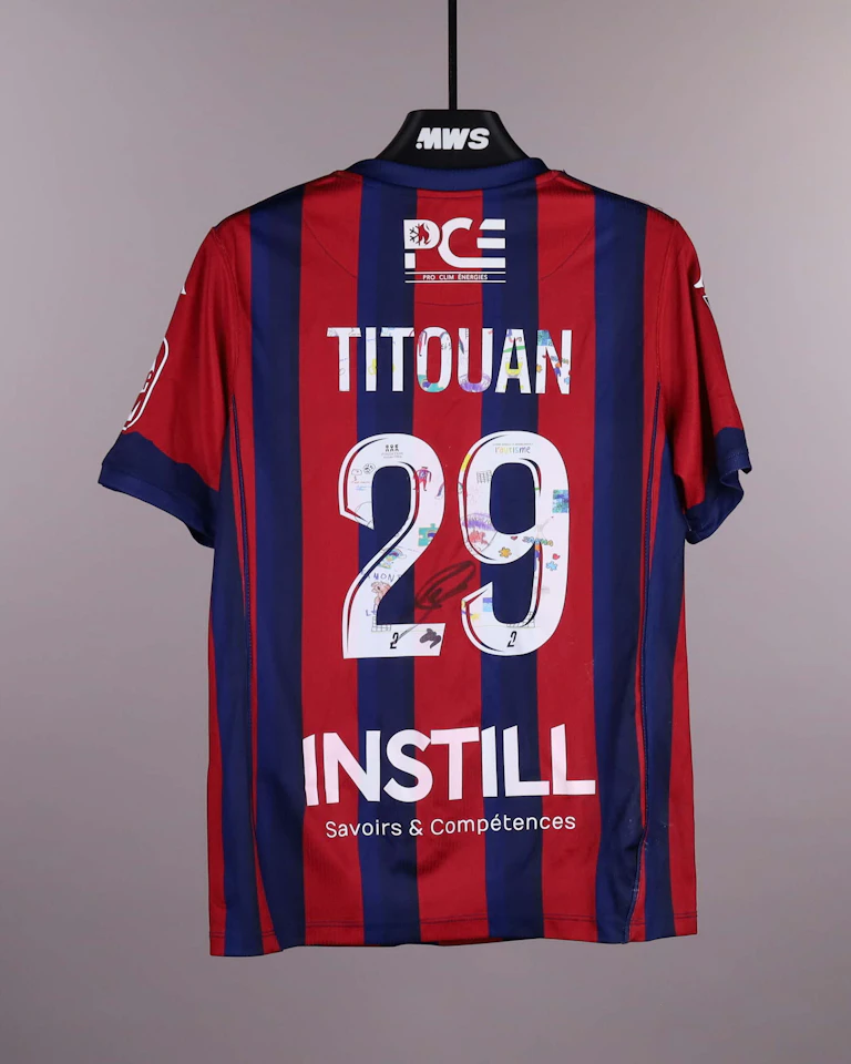 Clermont Foot 63 팀의 Ilhan Fakili 셔츠