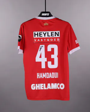 Royal Antwerp FC 팀의 Youssef Hamdaoui 셔츠