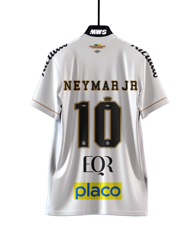 Neymar da Silva Santos Junior Santos jersey