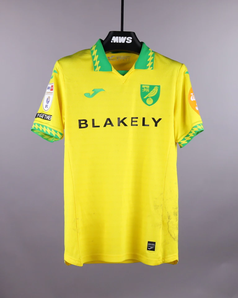Kellen Fisher Norwich City jersey
