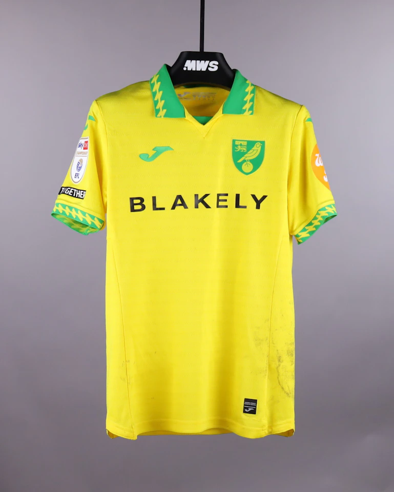 来自Norwich City的Kellen Fisher球衣