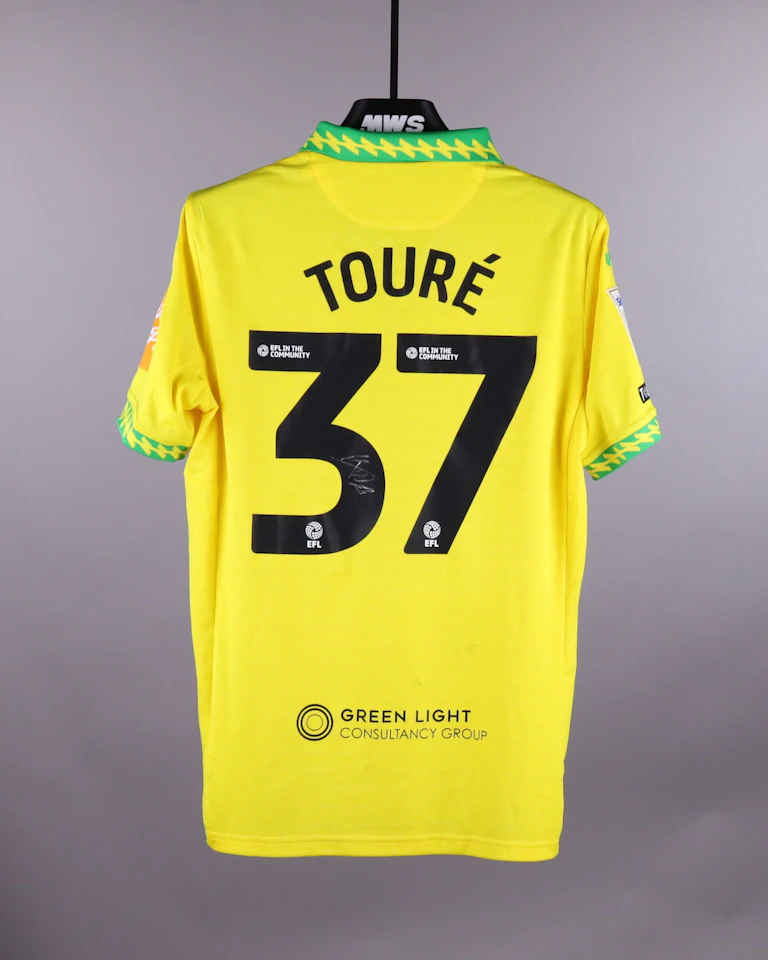 来自Norwich City的Mohamed Toure球衣
