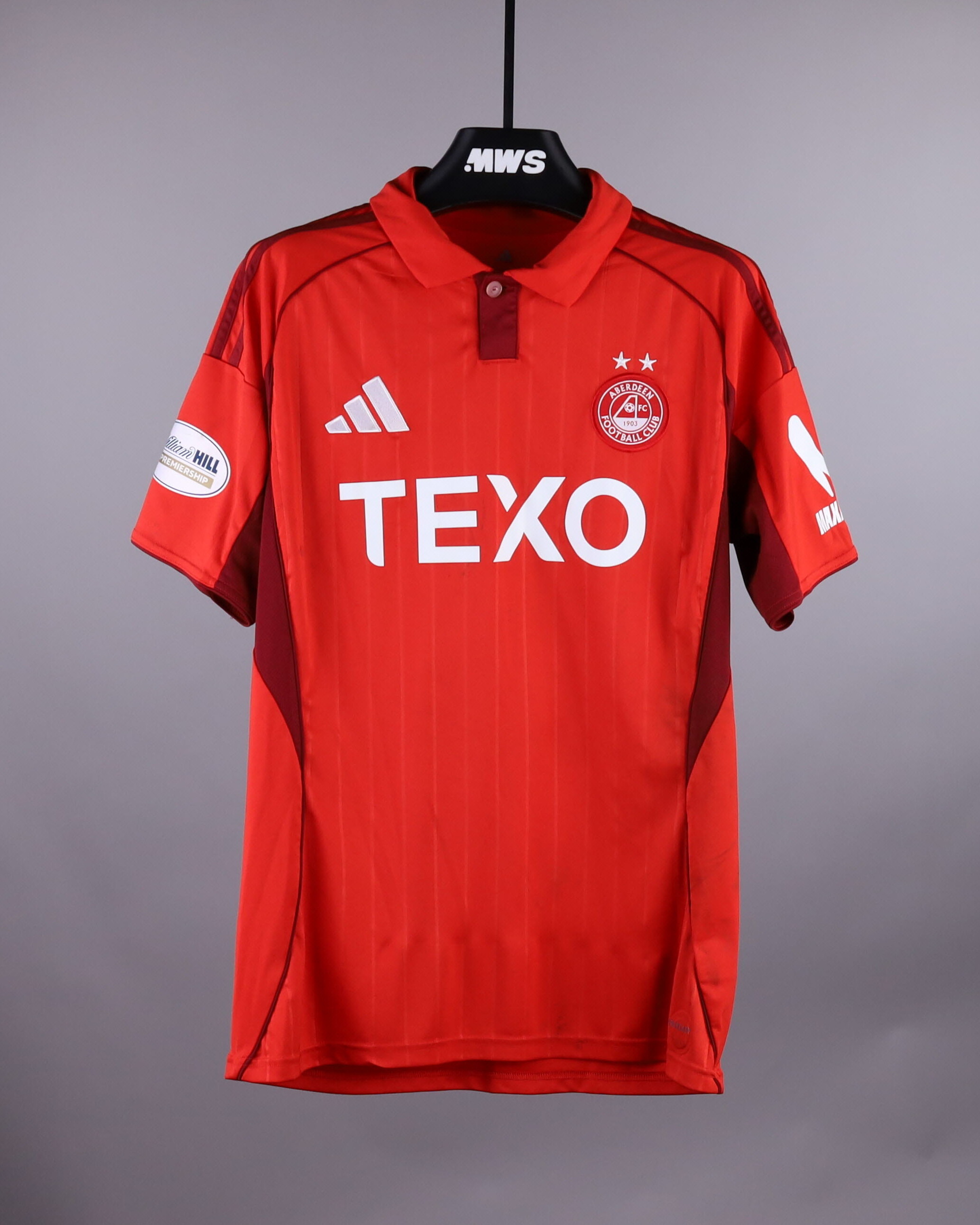 Alexander Jensen | Aberdeen - Hibernian | MatchWornShirt