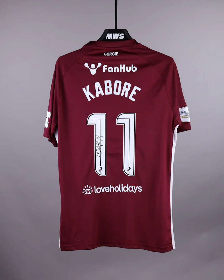 来自Heart of Midlothian的Pierre Landry Kabore球衣