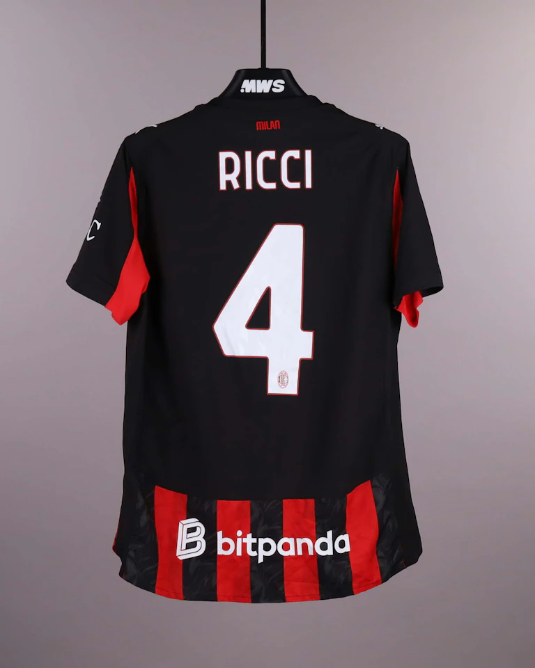 Samuele Ricci AC Milan camisa.