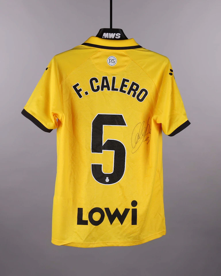 Fernando Calero RCD Espanyol De Barcelona jersey