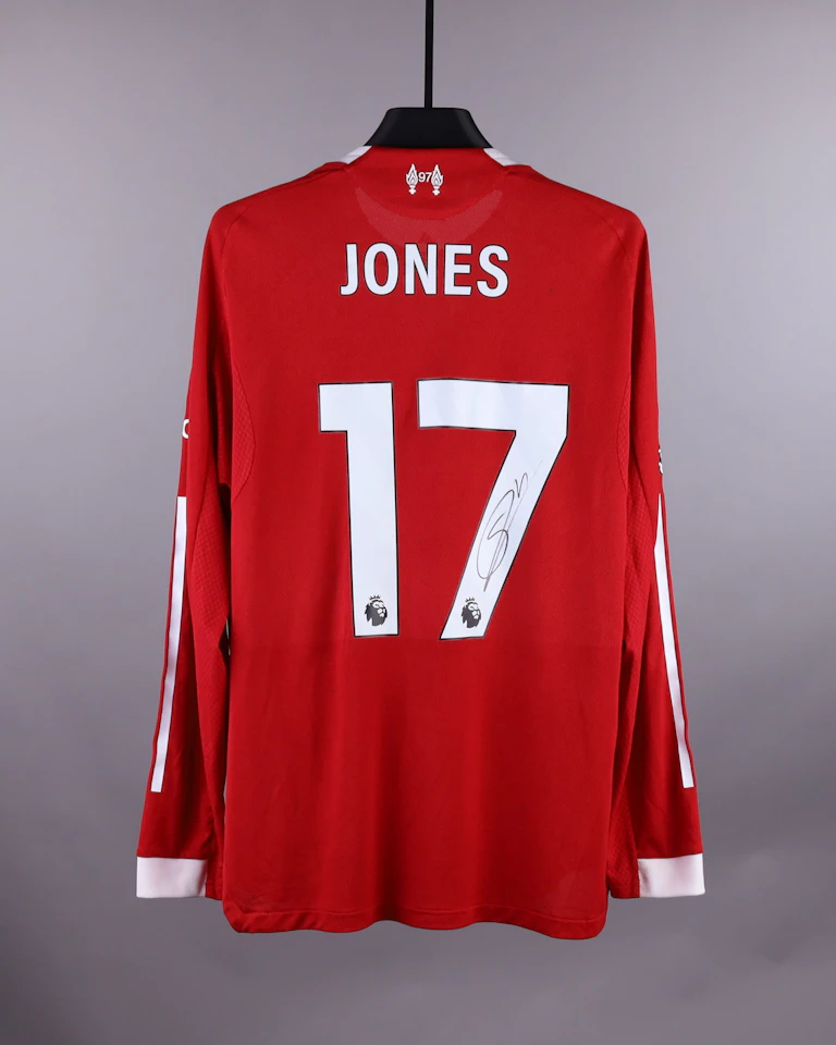 来自Liverpool的Curtis Jones球衣