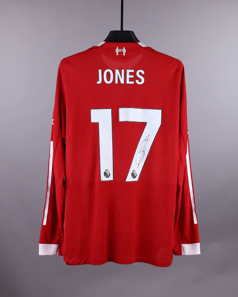 来自Liverpool的Curtis Jones球衣