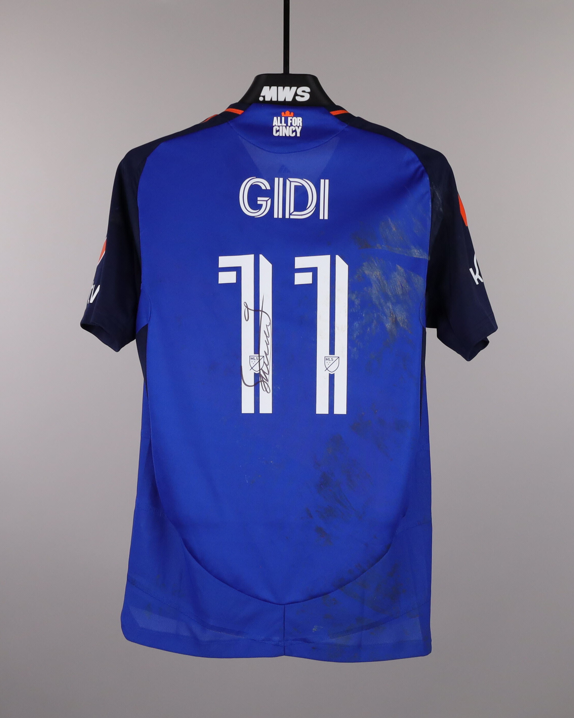 Sam Gidi FC Cincinnati jersey