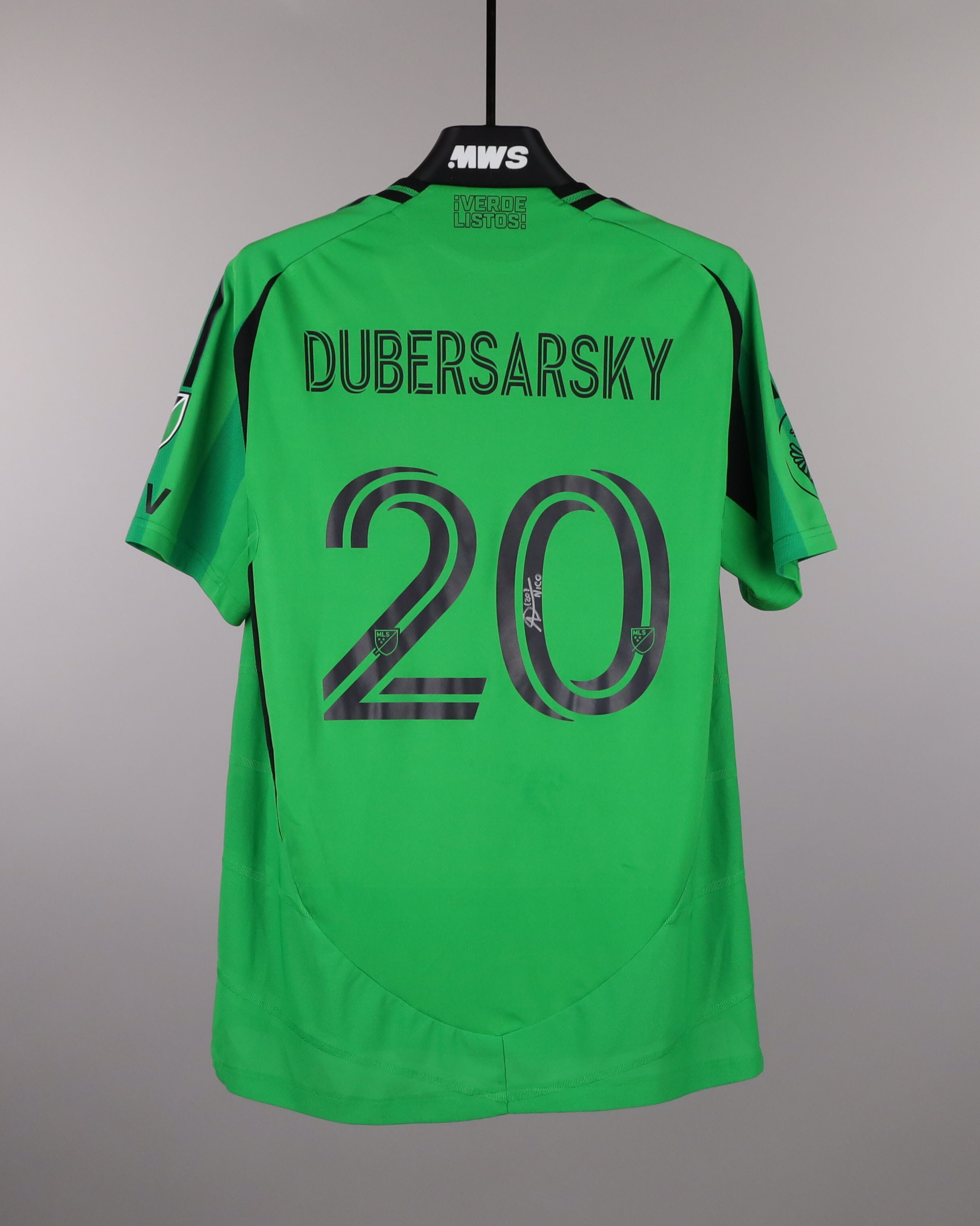 Nicolás Dubersarsky Austin FC shirt