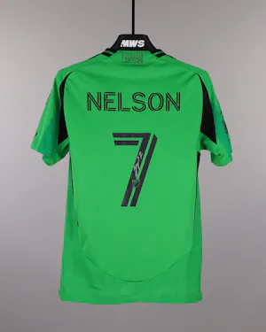 Austin FC 팀의 Jayden Nelson 셔츠