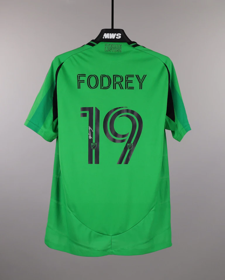 CJ Fodrey Austin FC shirt