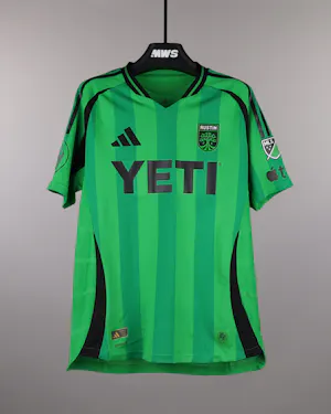 CJ Fodrey Austin FC shirt