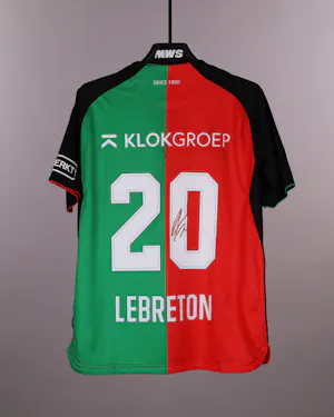 来自N.E.C.的Noé Lebreton球衣