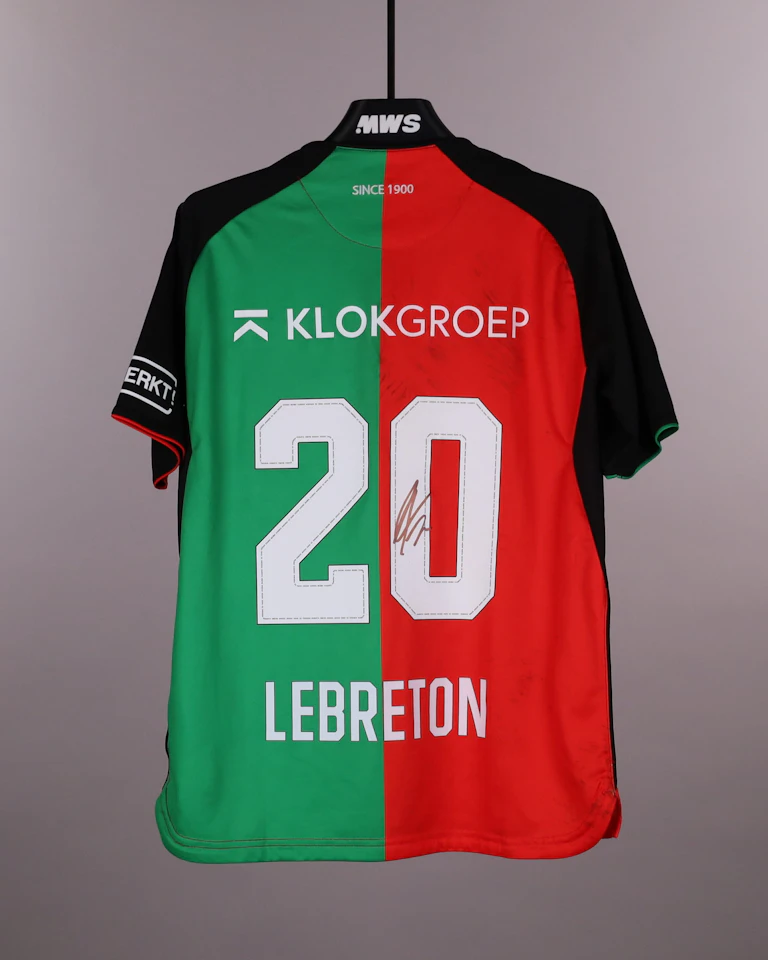 来自N.E.C.的Noé Lebreton球衣