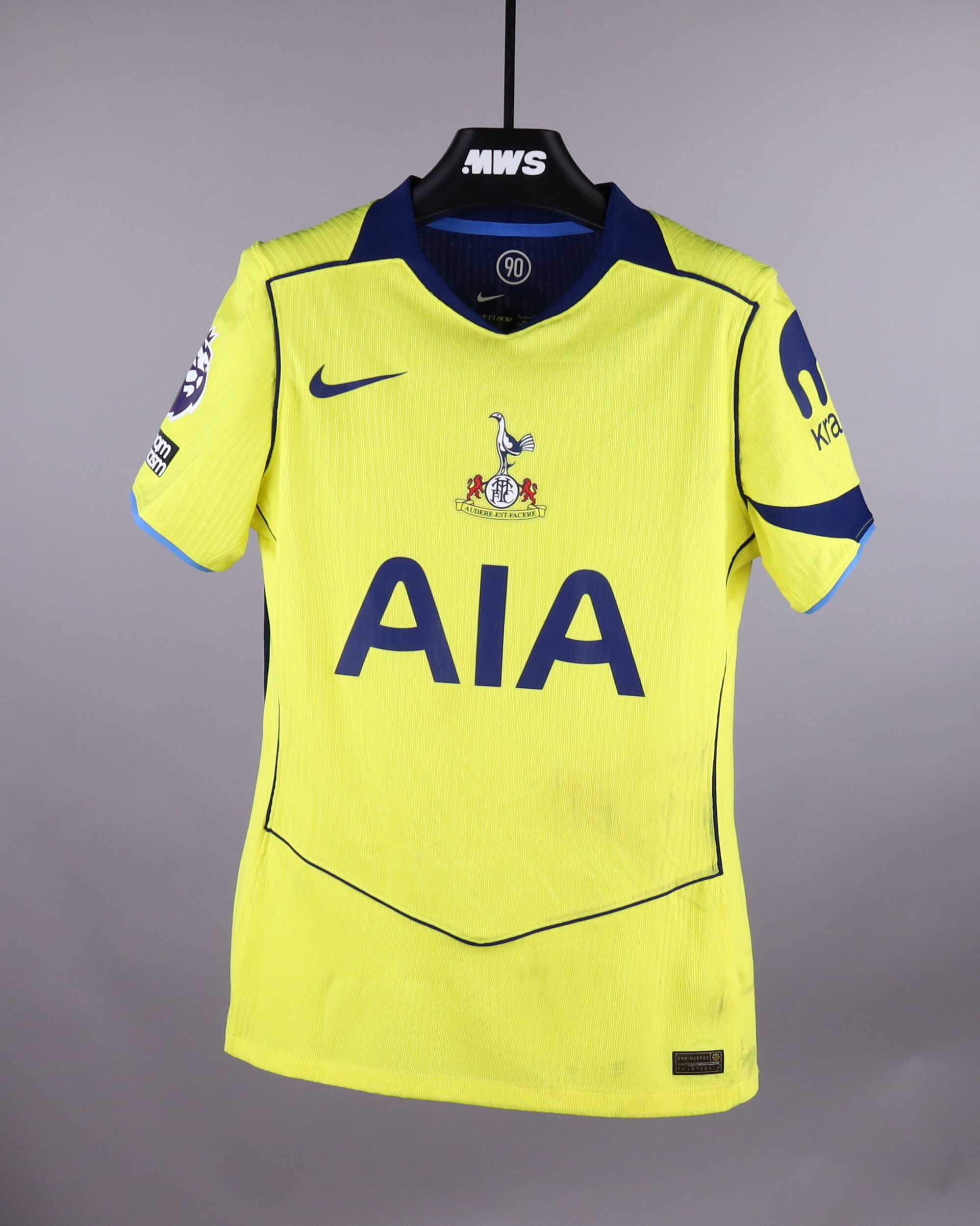 Lucas Bergvall | Sunderland - Tottenham Hotspur | MatchWornShirt