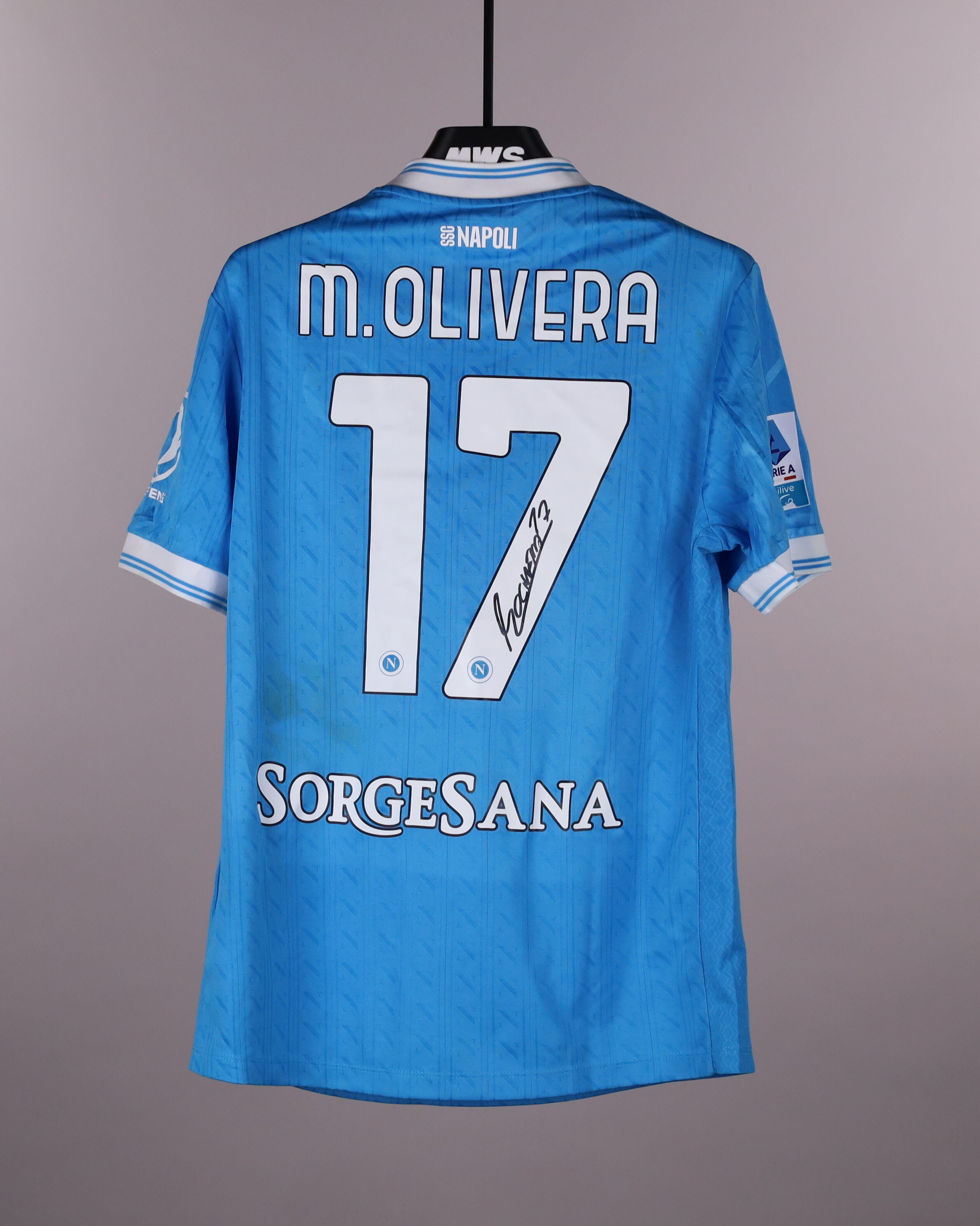 Mathías Olivera SSC Napoli shirt