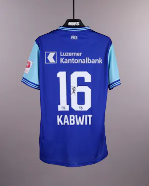 FC Luzern-Trikot von Oscar Kabwit tshikomb