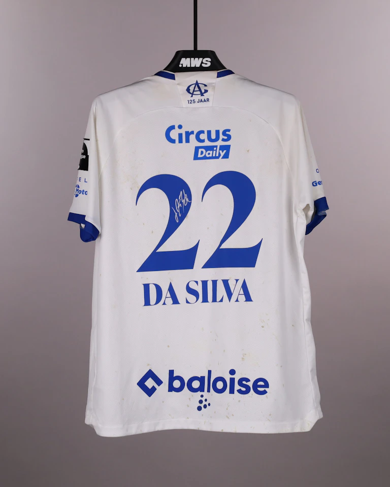 KAA Gent 팀의 Leonardo da Silva Lopes 셔츠