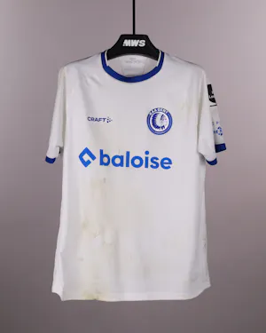 来自KAA Gent的Siebe Van der Heyden球衣