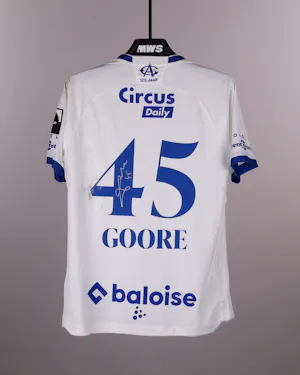 KAA Gent-Trikot von Bi Christ Hyllarion Goore