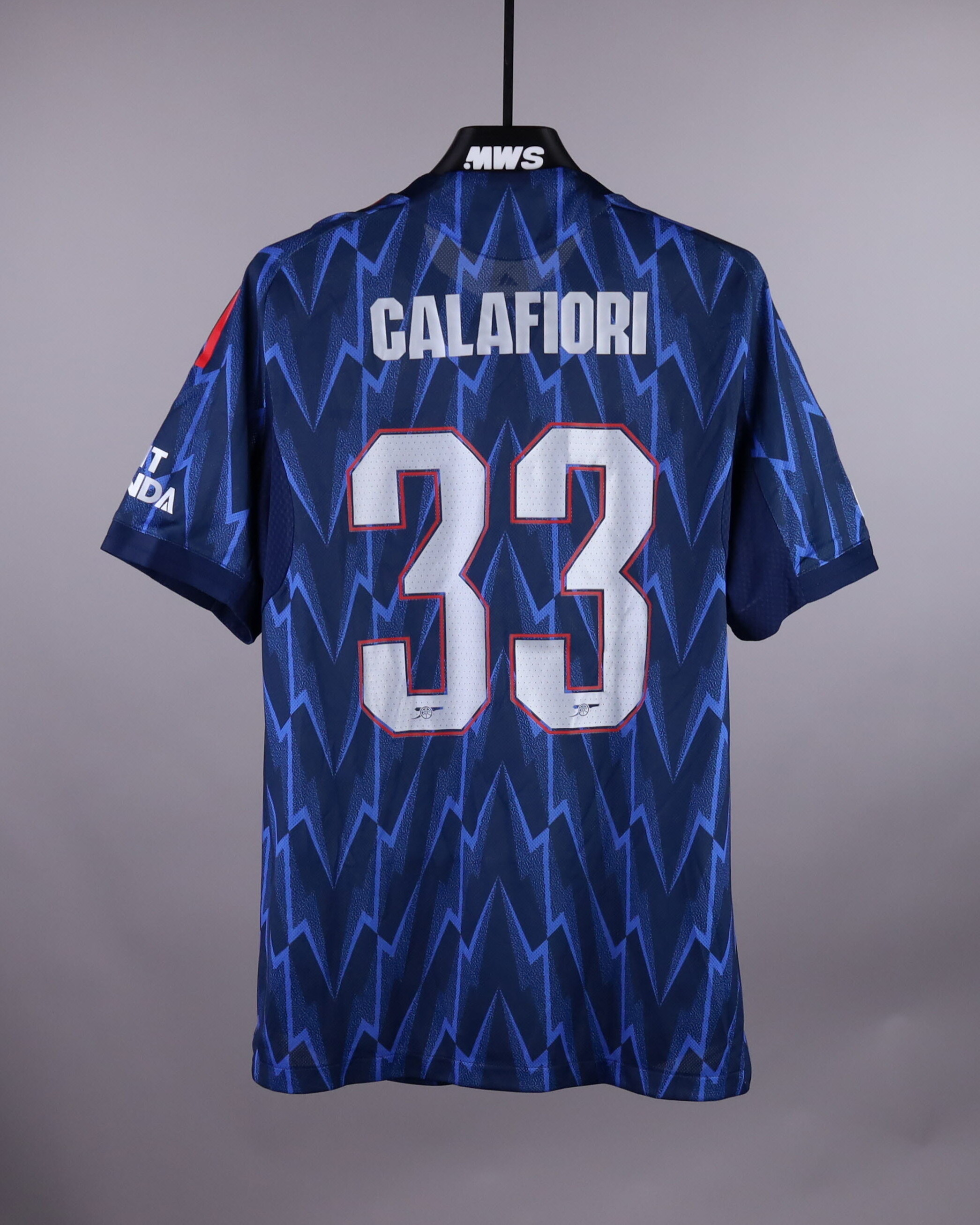 Riccardo Calafiori | Sporting CP - Arsenal | MatchWornShirt