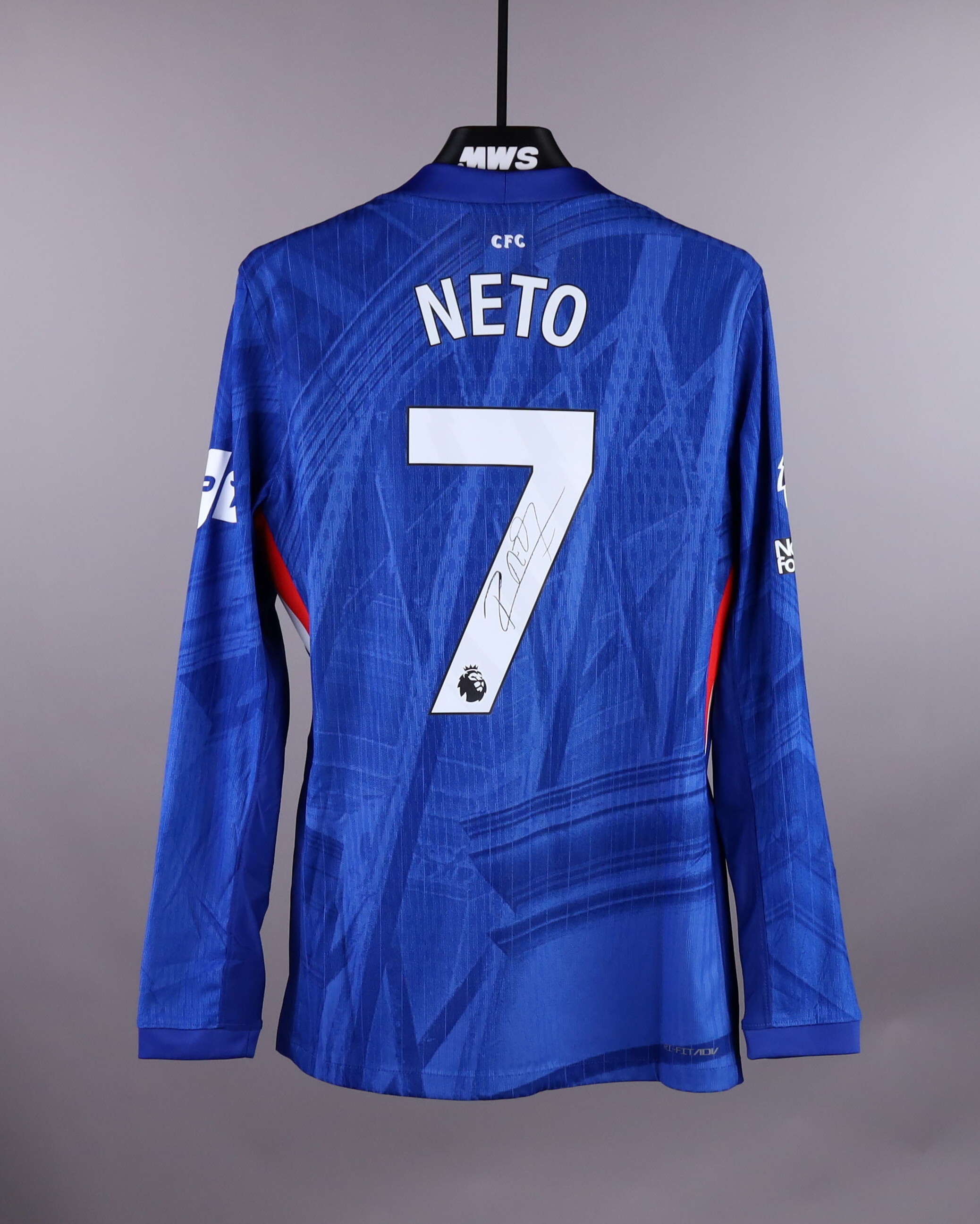 ペドロネトユニフォーム Pedro Neto | Chelsea - Manchester City | MatchWornShirt