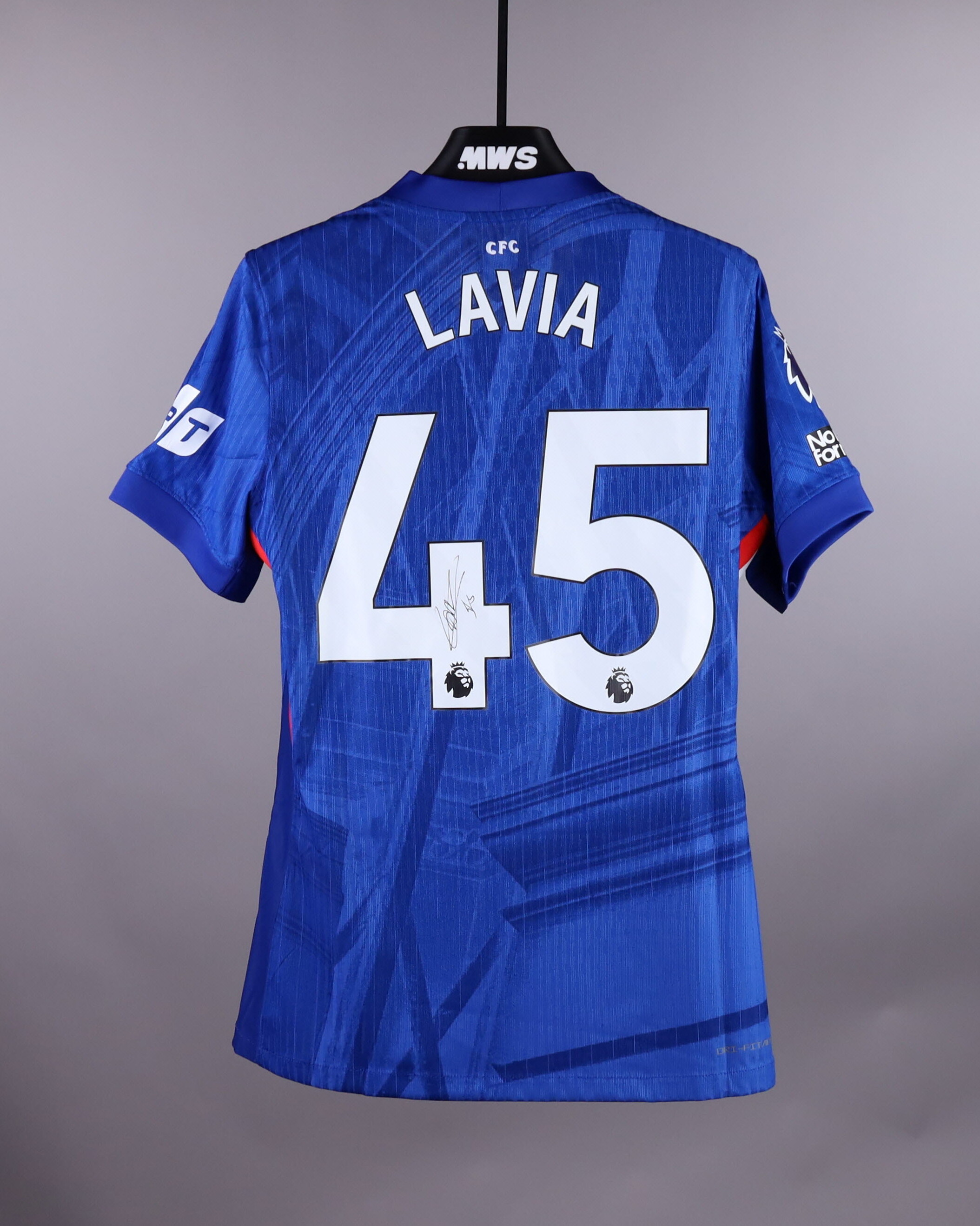 Roméo Lavia | Chelsea - Manchester City | MatchWornShirt