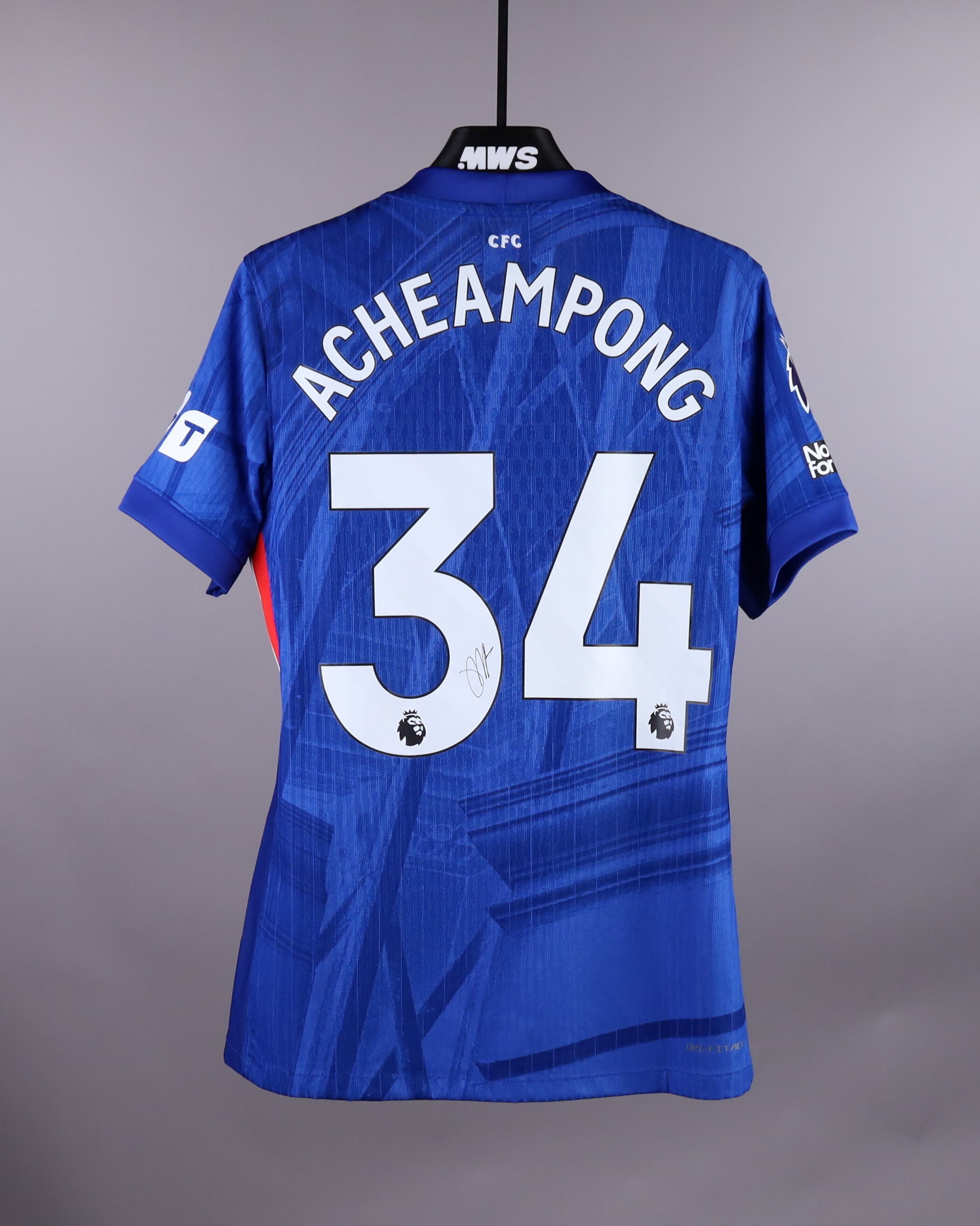 Joshua Acheampong | Chelsea - Manchester City | MatchWornShirt
