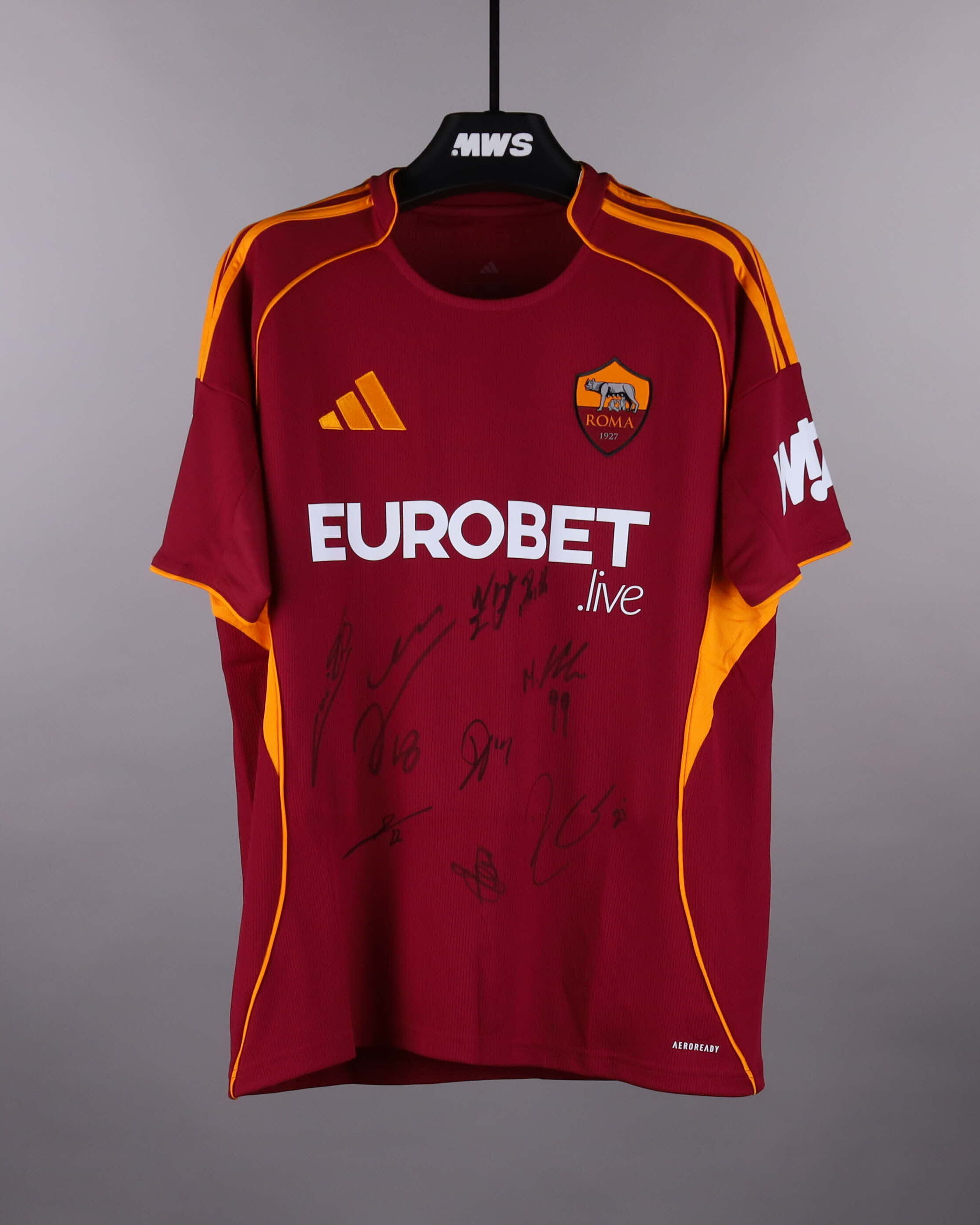 Official AS Roma Football Match-Worn Shirts Auctions - MatchWornShirt