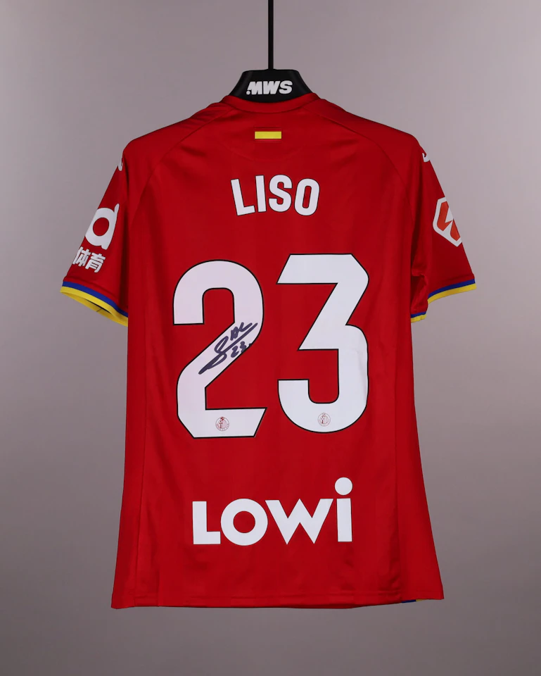 Adrian Liso Lahoz Getafe CF jersey