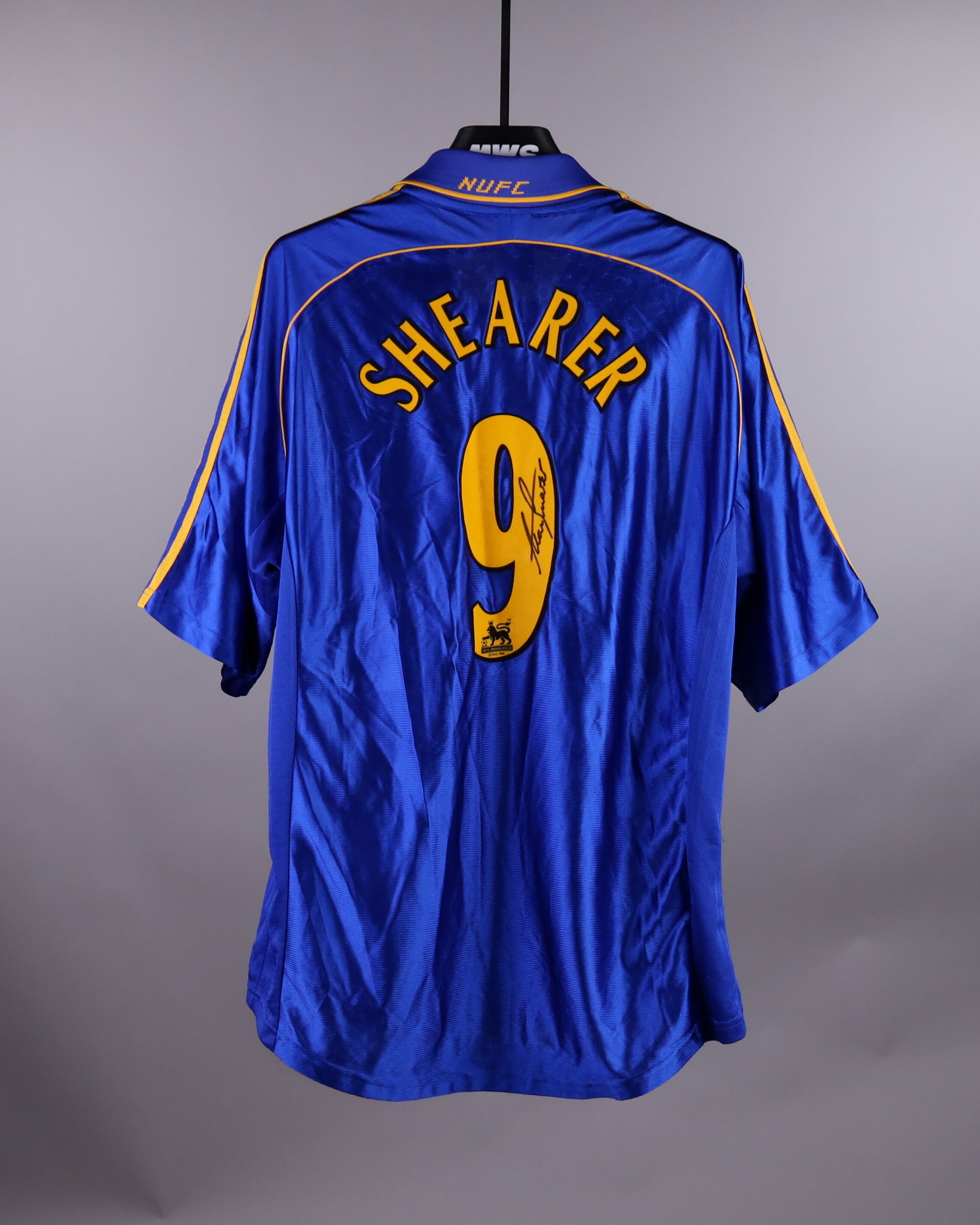 【新品タグ付】Newcastle United SHEARER 9 シャツ Newcastle United 1995 - 1996 Away football Adidas shirt #9 Shearer