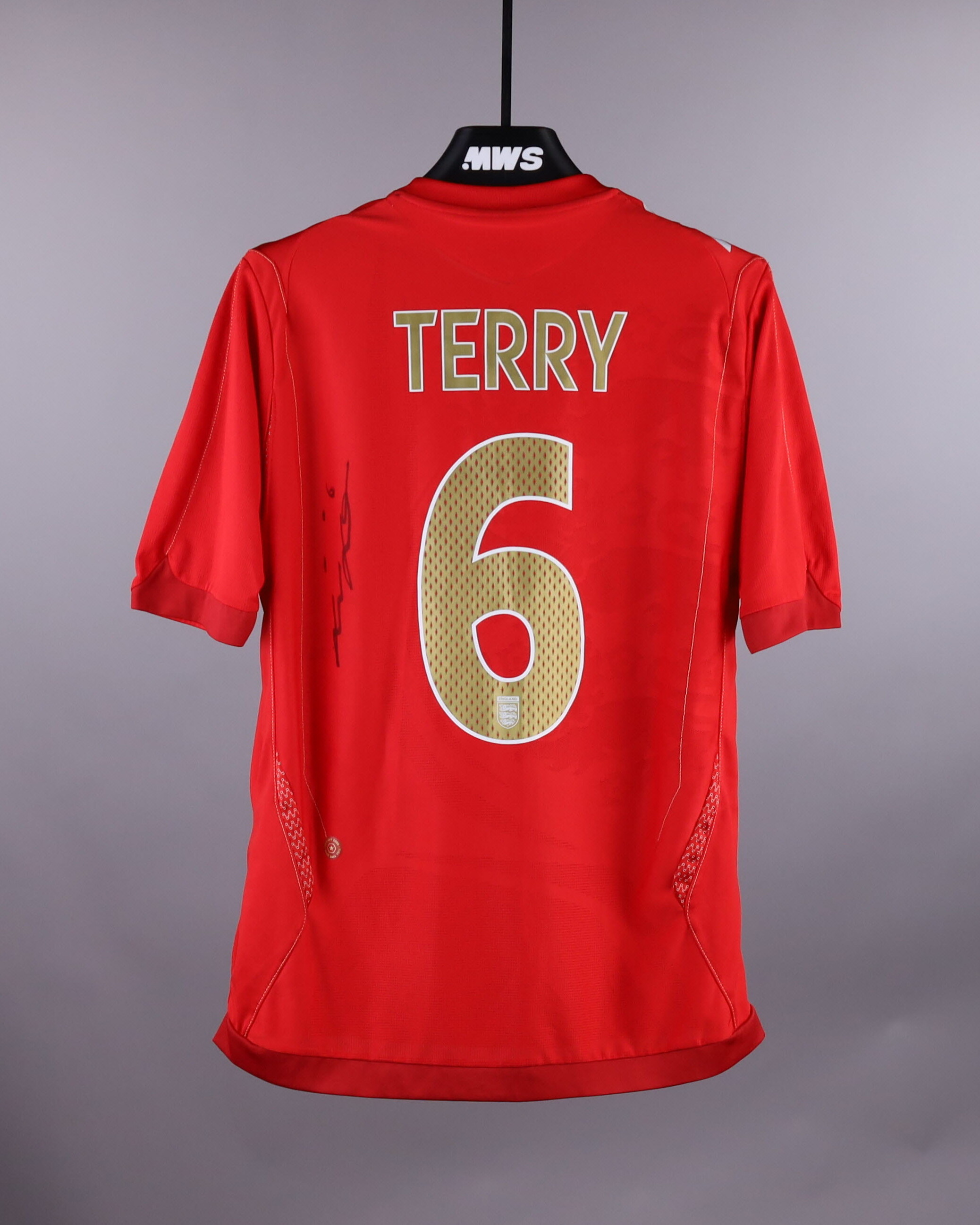 John Terry | England | MatchWornShirt