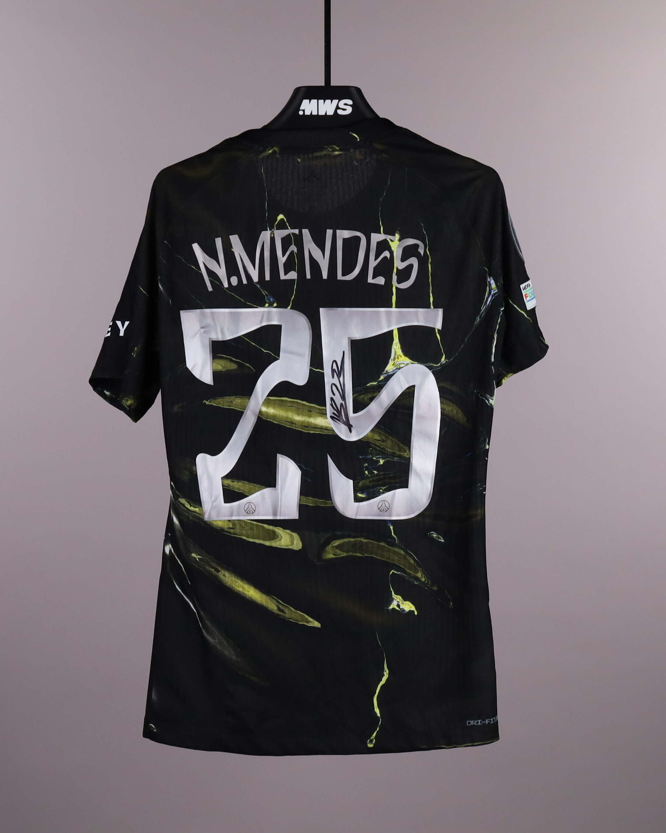 Nuno Mendes Paris Saint-Germain shirt