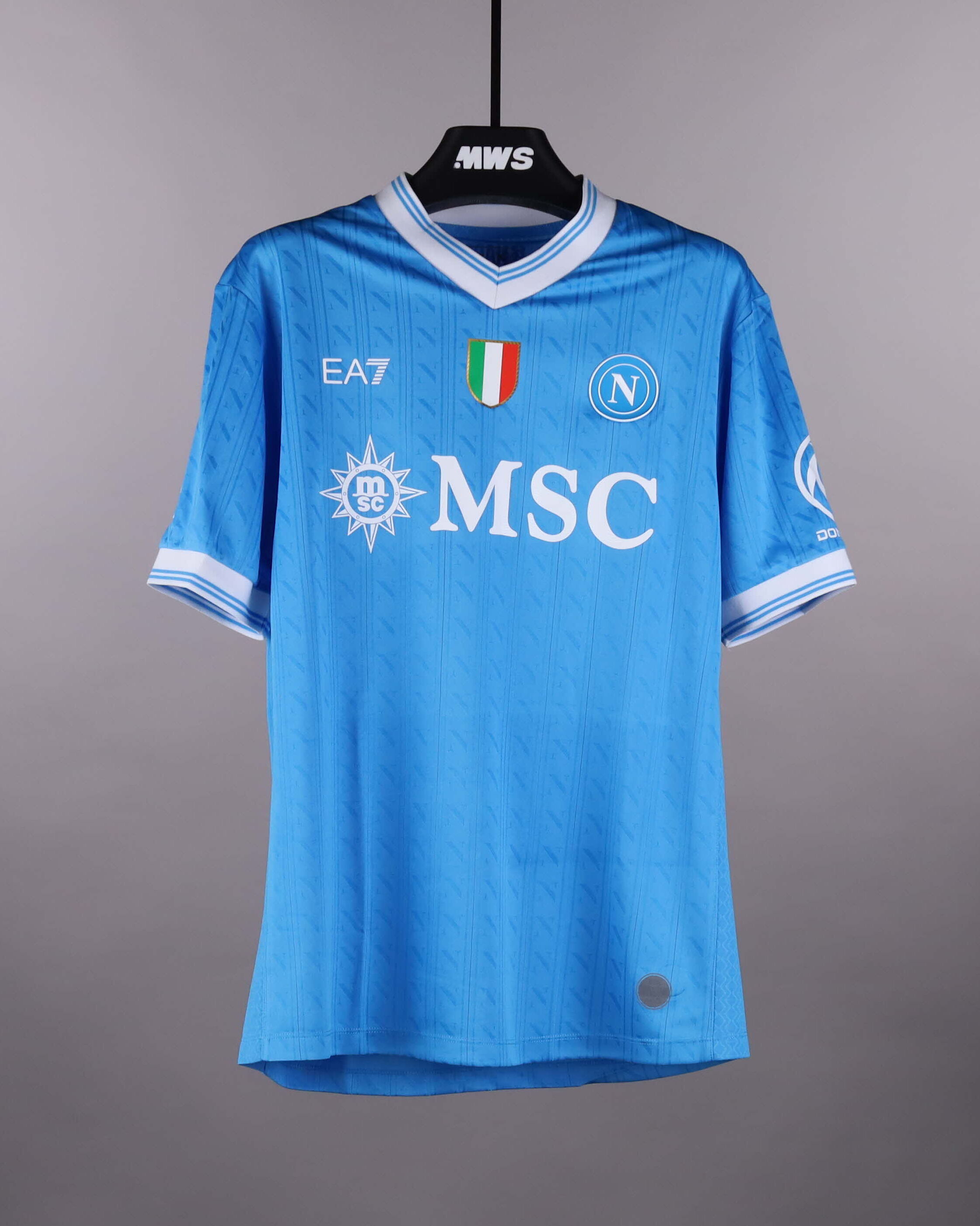ス*ん様 ナポリ Umbro シャツ 水色 1926 ナポリのユニフォーム | MatchWornShirt